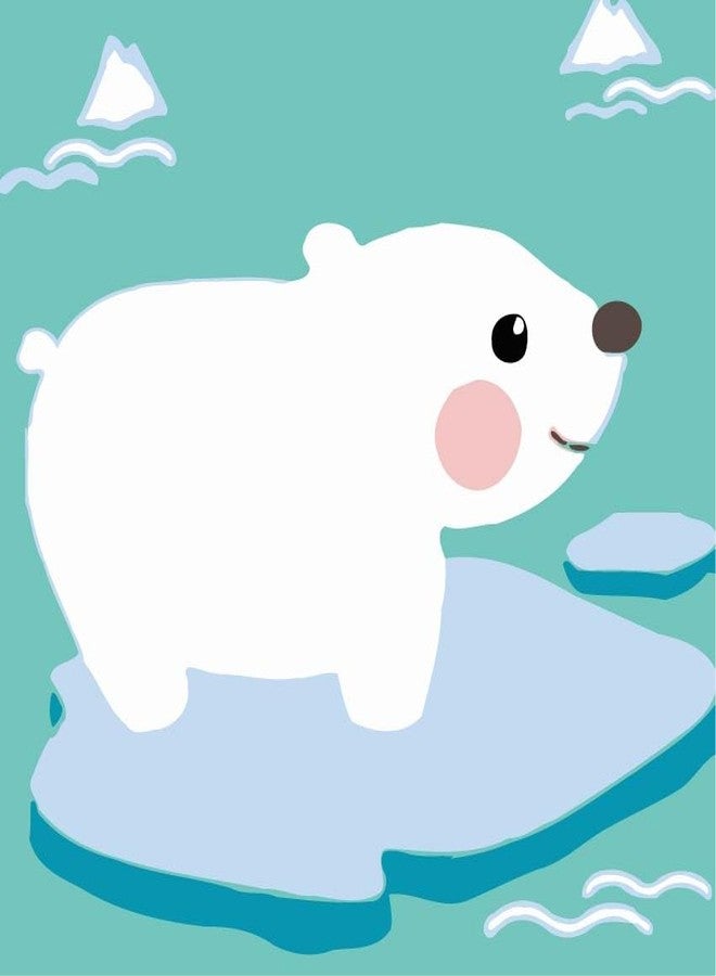 Whattacraft! واتاكرافت! لوحة تلوين بالأرقام للأطفال | طقم رسم فاخر صغير 25×25 سم | ديكور حائط يمكنك صنعه بنفسك | اصنعها بنفسك | مجموعة هدايا فنية | (MINI-73) - Image 1
